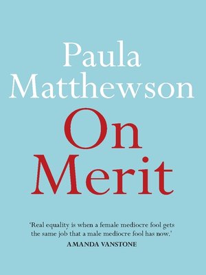 cover image of On Merit
